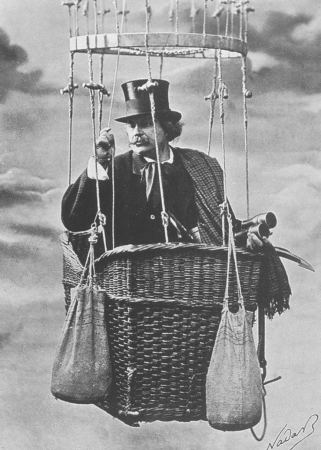 Gasper Felix Tournachon Nadar, who took aerial photos via hot air balloon.