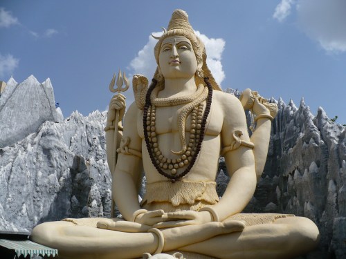 Shiva statue in Bangalore, Karnataka, India