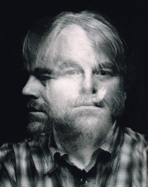 Portrait of Philip Seymour Hoffman by Inez van Lamsweerde & Vinoodh Matadin